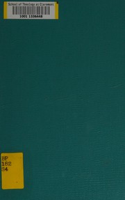 Front cover of Ghazwas and Sariyas by Sell, Edward