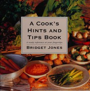 Cover of A cook's hints and tips book by Bridget Jones