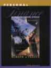 Cover of Personal Finance by Bernard J. Winger