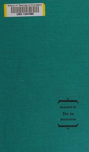 Front cover of John Locke on education by John Locke