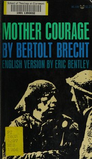 Front cover of Mother Courage and her children by Bertolt Brecht