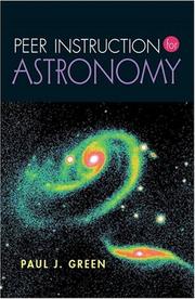 Cover of Peer instruction for astronomy by Paul J. Green
