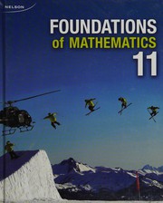 Front cover of Foundations of mathematics 11 by Cathy Canavan-McGrath