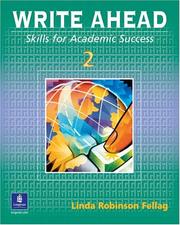 Front cover of Write Ahead, Book 2 by Linda Robinson Fellag