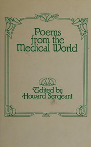 Front cover of Poems from the Medical World (A Falcon house anthology) by H. Sergeant