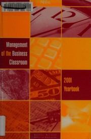 Cover of Management of the Business Classroom by Betty J. Brown