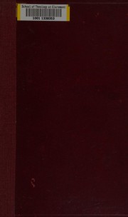 Cover of The Epistle to the Ephesians by Robert William Dale