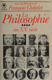 Front cover of La Philosophie by François Châtelet