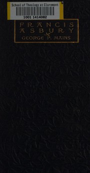 Front cover of Francis Asbury by George Preston Mains