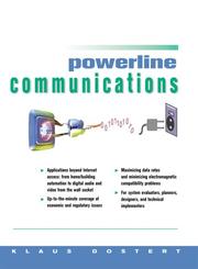 Cover of Power Line Communications by Klaus Dostert