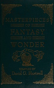 Front cover of Masterpieces of Fantasy and Wonder by David G. Hartwell