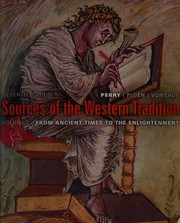Front cover of Sources of the Western tradition by Marvin Perry