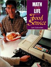 Front cover of Math for Life and Food Service by Lynn Gudmundsen