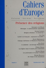 Front cover of Présence des religions by Lefort, Bernard