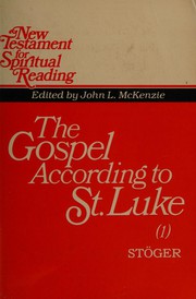 Front cover of Gospel According to st Luke by Stoger