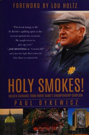 Front cover of Holy smokes! by Paul Dykewicz