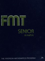 Cover of Foundations Math Tomorrow-Senior by DOTTORI