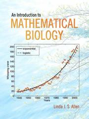 Front cover of An Introduction to Mathematical Biology by Linda J.S. Allen