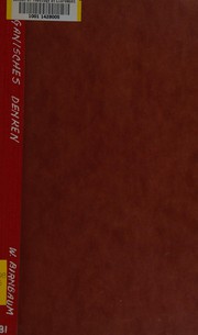 Front cover of Organisches Denken by Walter Birnbaum