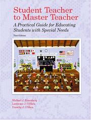 Front cover of Student Teacher to Master Teacher by Michael S. Rosenberg