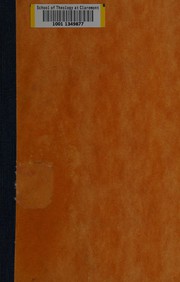 Front cover of The Acts and Apocalyptic literature by Edward Payson Blair