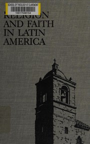 Cover of Religion and faith in Latin America by W. Stanley Rycroft