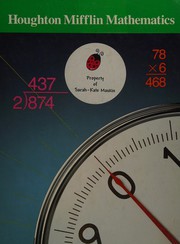 Cover of Houghton Mifflin mathematics [Grade 4] by Lelon R. Capps