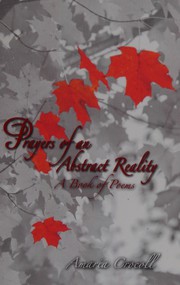 Front cover of Prayers of an abstract reality by Amaria Crocoll