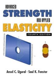Cover of Advanced strength and applied elasticity by A. C. Ugural