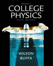 Cover of College Physics by Jerry D. Wilson