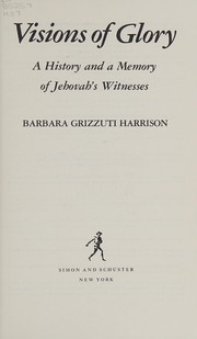Cover of Visions of Glory by Barbara Grizzuti Harrison
