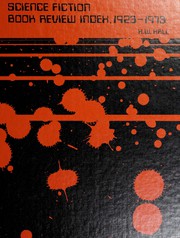 Front cover of Science Fiction Book Review Index, 1923-1973 by Halbert W. Hall