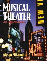 Front cover of Musical Theater by Alyson McLamore