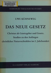 Cover of Das neue Gesetz by Uwe Kühneweg