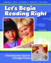 Cover of Let's begin reading right by Marjorie Vannoy Fields