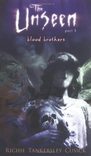 Front cover of Blood brothers by Richie Tankersley Cusick