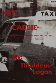 Cover of Hey Cabbie by Thaddeus Logan