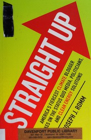 Cover of Straight up by Joseph J. Romm