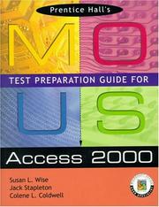 Cover of Prentice Hall MOUS Test Preparation Guide for Access 2000 and CD Package by Sue Wise