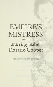 Front cover of Empire's mistress, starring Isabel Rosario Cooper by Vernadette Vicuña Gonzalez