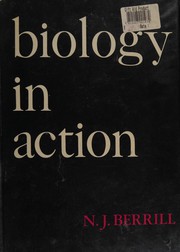 Cover of Biology in action by N. J. Berrill