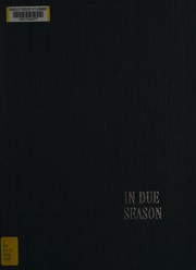 Front cover of In due season by Herbert F. Brokering