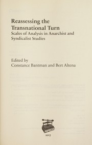 Front cover of Reassessing the Transnational Turn by Bert Altena