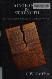 Cover of Ignorance is strength by C. W. Griffin