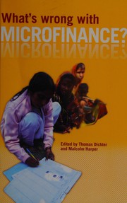Cover of What's wrong with microfinance? by Malcolm Harper