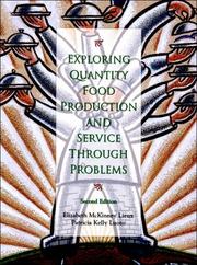 Front cover of Exploring Quantity Food Production and Service through Problems (2nd Edition) by Elizabeth McKinney Lieux