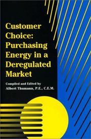 Cover of Customer Choice by Albert Thumann