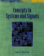 Front cover of Concepts In Systems and Signals by John D. Sherrick