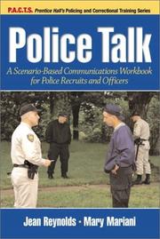 Front cover of Police Talk by Mary Mariani