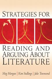 Front cover of Strategies for reading and arguing about literature by Kim Stallings
